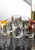 Set 6 bicchieri da liquore Diamante