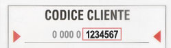 Codice cliente