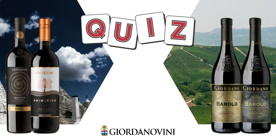 Quiz: Barolo e Primitivo di Manduria, due giganti del vino a confronto