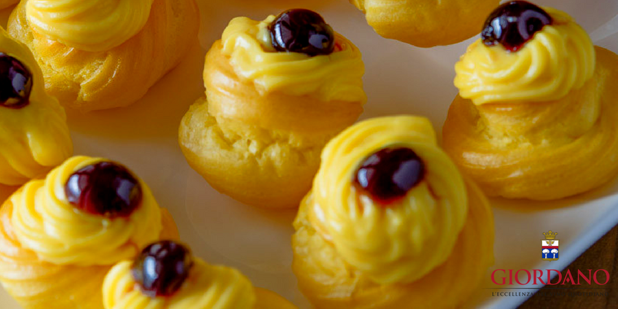 Zeppole di San Giuseppe al forno