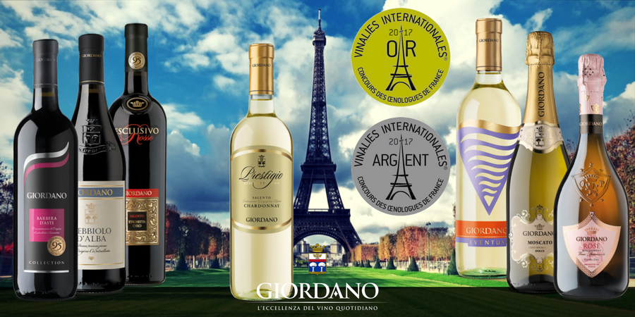 Vinalies® Internationales 2017, Giordano conquista 7 medaglie Vinalies® Internationales 2017, Giordano conquista 7 medaglie