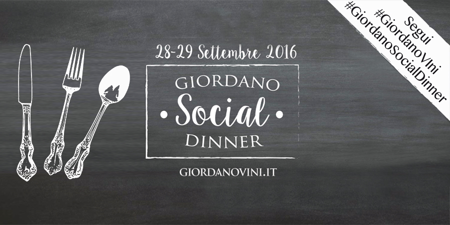 Tutti pronti per la Social Dinner Giordano?