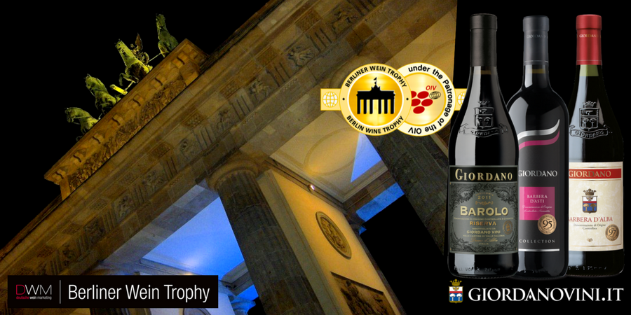 Il Berliner Wein Trophy sorride al gruppo Italian Wine Brands e a Giordano Vini Il Berliner Wein Trophy sorride al gruppo Italian Wine Brands e a Giordano Vini