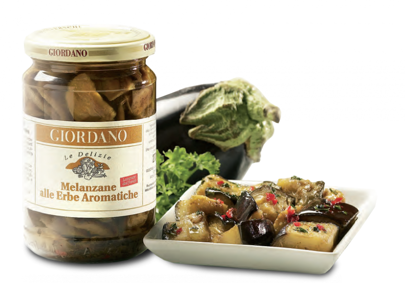 Melanzane alle Erbe Aromatiche sott'Olio