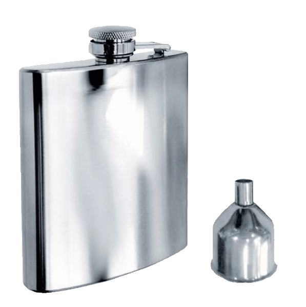 Fiaschetta da donna rotonda con coperchio a diamante fatto a mano 5 oz/150 ml adatta per trasportare alcol fiaschetta e imbuto blu arcobaleno in acciaio inox 304 