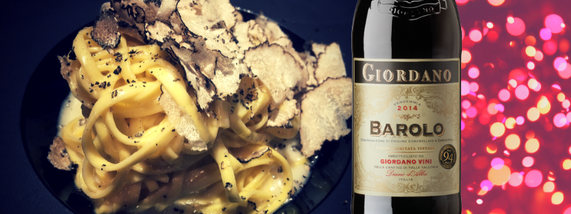 Un vino leggendario: Barolo DOCG, perfetto con piatti impegnativi come quelli a base di tartufo