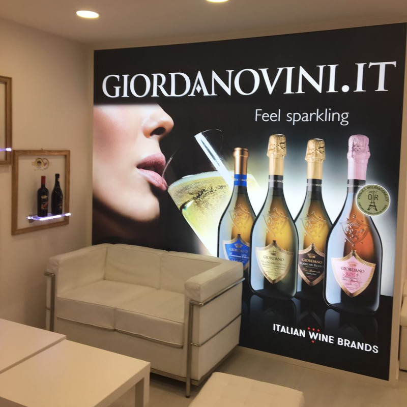 Giordano Vini, lo stand al Vinitaly