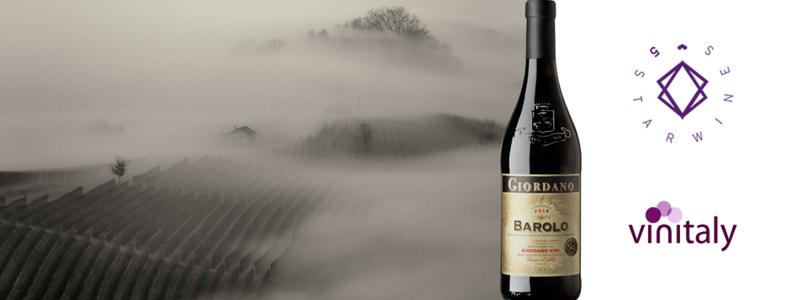 Il Barolo DOCG Giordano inserito nel 5StarWines - the Book 2018