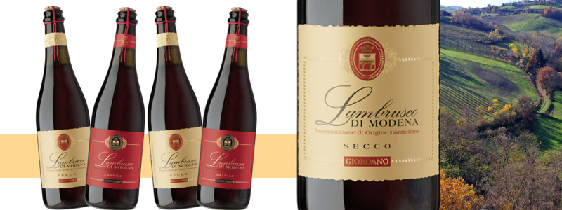 Lambrusco Giordano: due vini da provare
