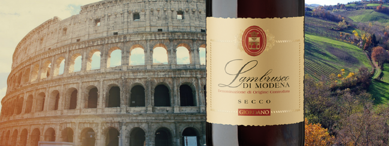 Lambrusco e origini nella Roma antica