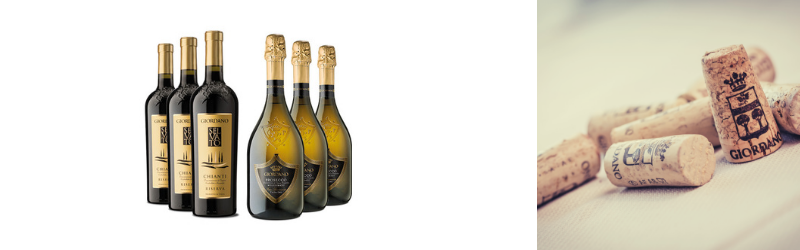 Chianti & Prosecco: un assortimento di giganti del vino italiano, tra i best seller Giordano del 2018
