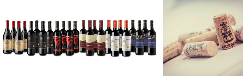 Rossi Top Selection, vini intensi e passionali per un assortimento Best Seller Giordano