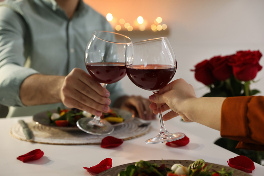 degustazione di vino a san valentino e idee per la cena