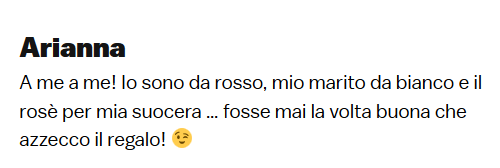 Ecco il commento vincitore pubblicato su Dissapore, selezionato da Giordano Vini!