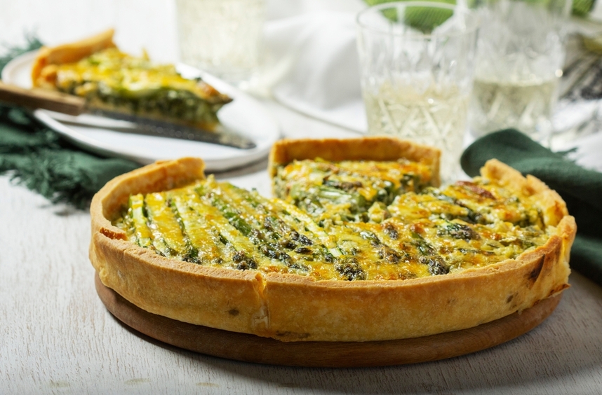 idee quiche e torte salate e vini da abbinare