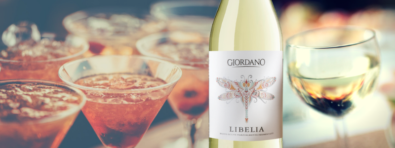 Libelia, mosto d'uve parzialmente fermentato: ottima base per i tuoi drink pi leggeri e ispirati