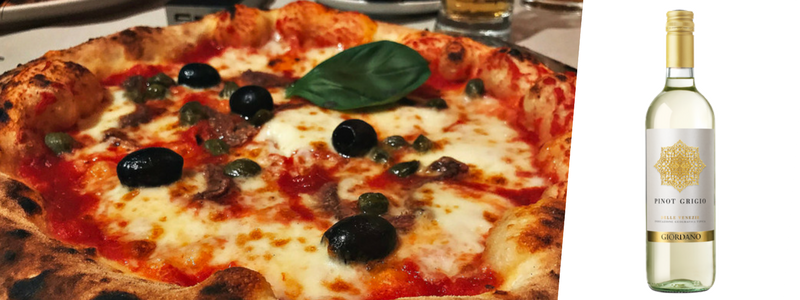 Pizza Napoletana e Pinot Grigio delle Venezie, quando gli opposti si attraggono