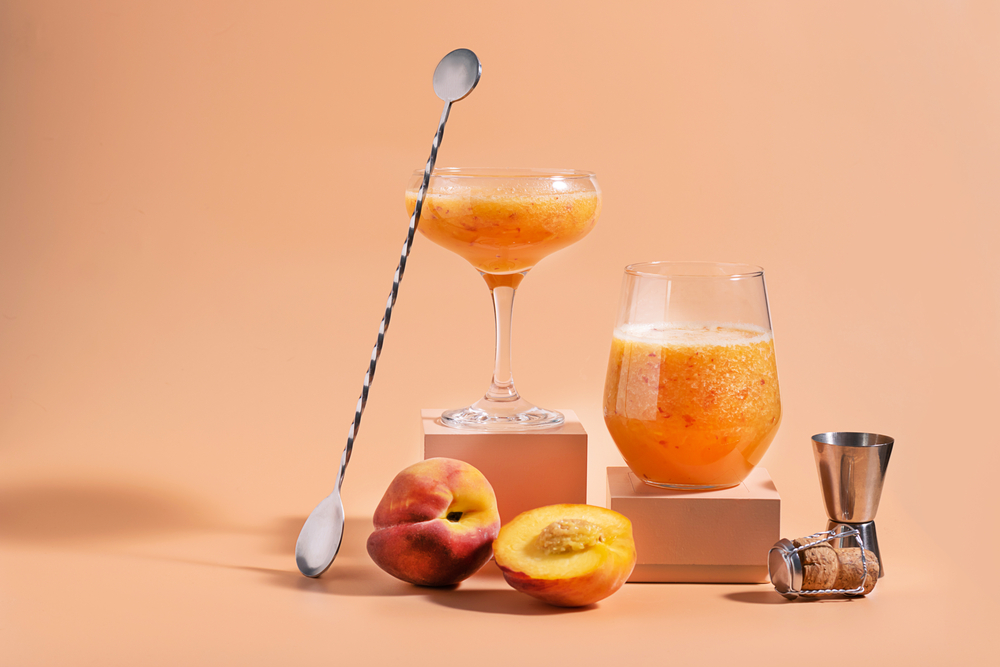 bellini cocktail preparazione