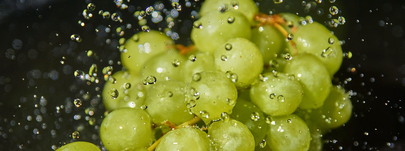 Tip Giordano Vini: raffredda il vino nei bicchieri con acini d'uva congelati!