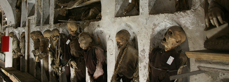 Giordano Vini svela 5 curiosità sulla Sicilia: Le catacombe dei Cappuccini di Palermo