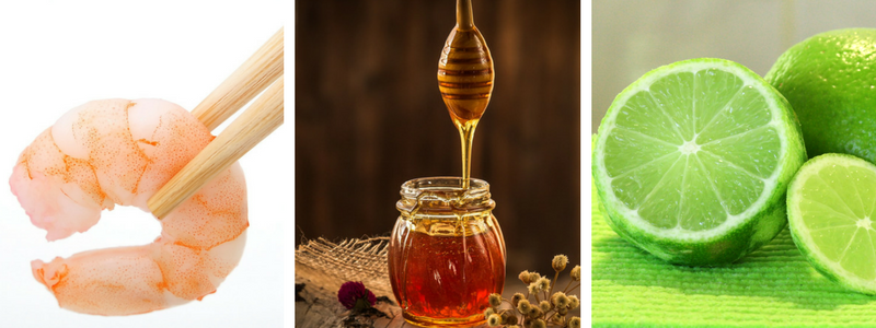 Spiedini di gamberi al profumo di miele, la ricetta di Giordano Vini