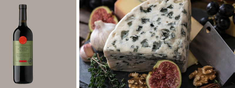 Concludiamo con un vino biologico: Rosso IGT Puglia Bio e una selezione di formaggi e salumi