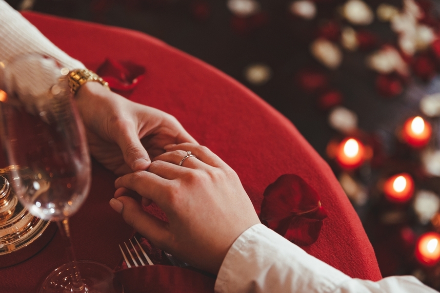 vini per cena romantica per la festa degli innamorati