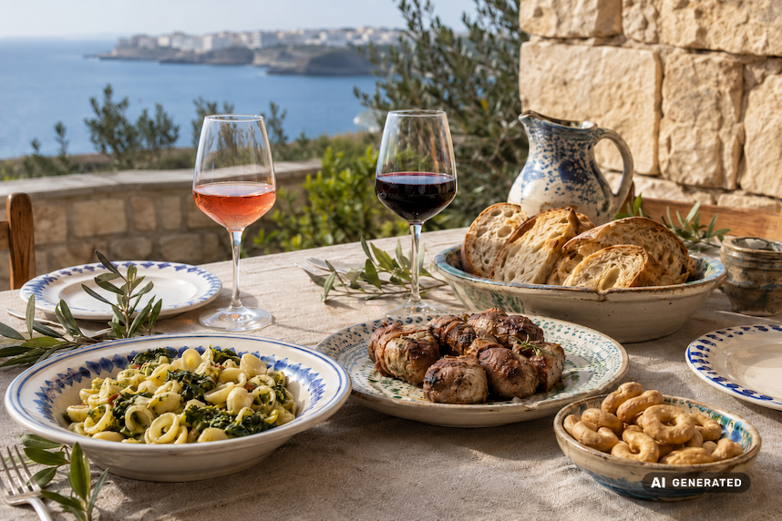vini pugliesi e abbinamenti con la cucina pugliese