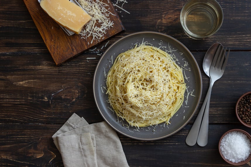 vino bianco da abbinare a cacio e pepe