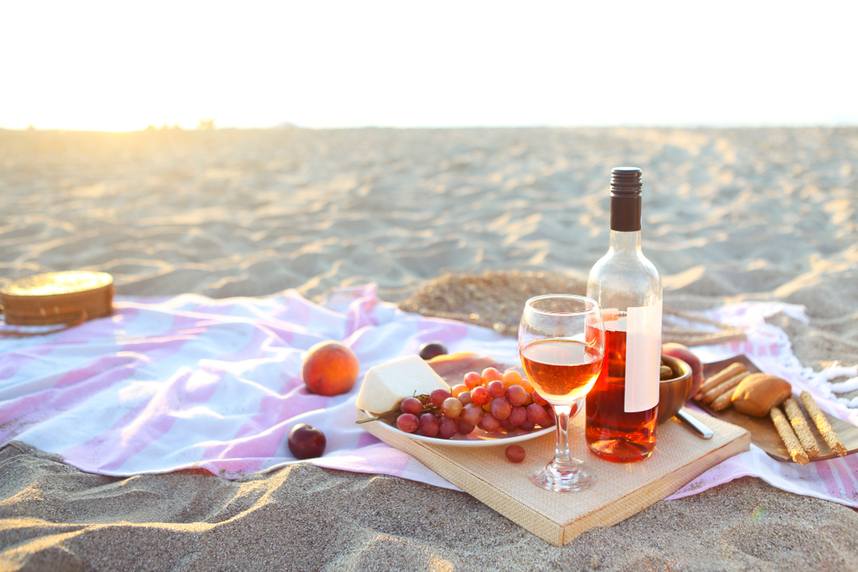 vino rosato in abbinamento a piatti estivi